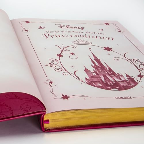 Disney: Das große goldene Buch der Prinzessinnen: Hochwertig ausgestattet mit Lesebändchen, Goldfolie und Goldschnitt. | 10 Vorlesegeschichten ab 3 ... Co. (Die großen goldenen Bücher von Disney)